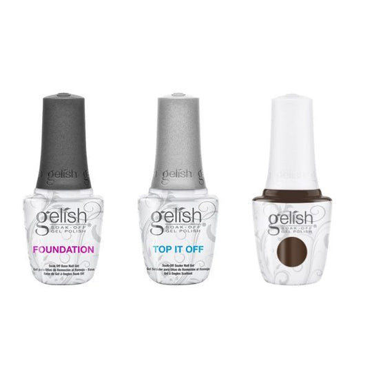 Gelish Combo - Base, Top & Artwork In Progress
