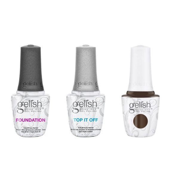 Gelish Combo - Base, Top & Artwork In Progress