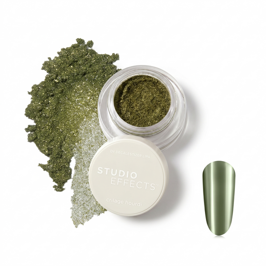 The GelBottle Inc - Studio Effects - Sage Chrome Pigment