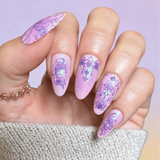 MANI-STMP-GARDEN GEMS GEMSTONE BOUQUET MXM175