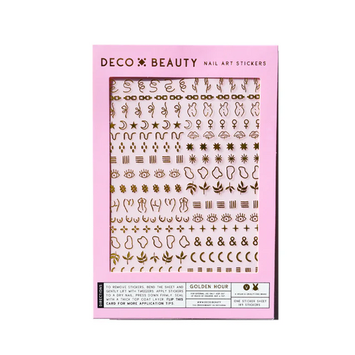 Deco Beauty - Nail Art Stickers - Golden Hour