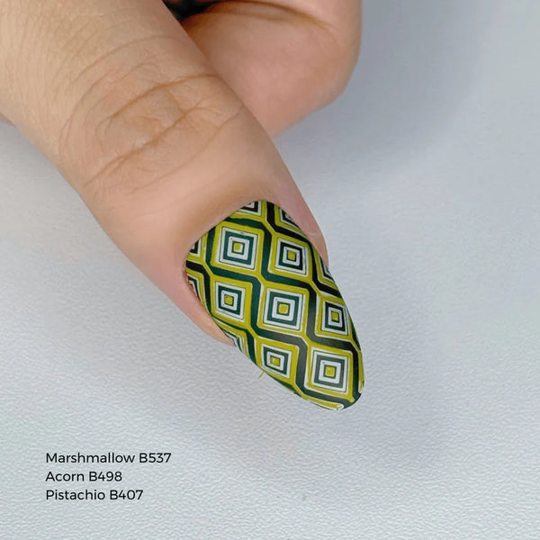 Maniology - Stamping Plate - Groovy Shapes (M661)