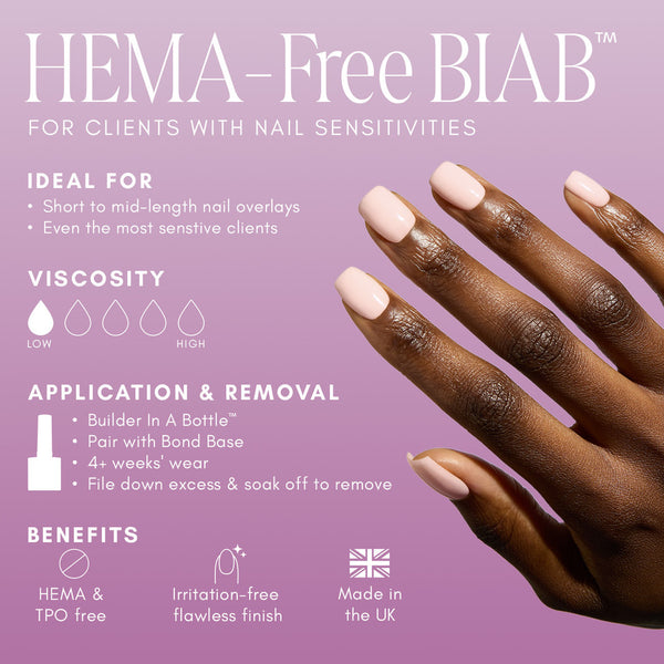 The GelBottle Inc - BIAB Gel Polish Mini - Tulle Hema Free .23oz