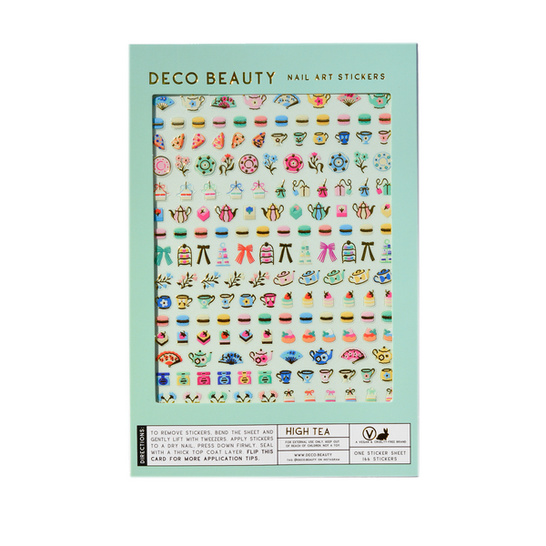 Deco Beauty - Nail Art Stickers - High Tea