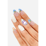 Never Have I Ever x Katseye- Hootie Frutti – Short Stiletto Press-On Nails