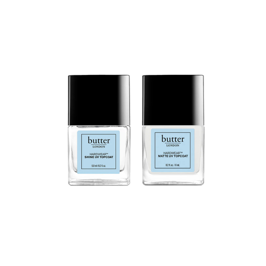 butter LONDON - Hardwear Topper Duo 2-Piece UV Topcoat Set