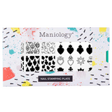 Maniology - Stamping Plate - Heart To Heart #M697
