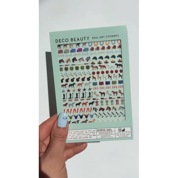 Deco Beauty - Nail Art Stickers - Horse Girl