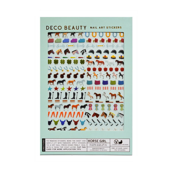 Deco Beauty - Nail Art Stickers - Horse Girl