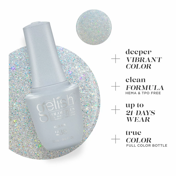 Gelish Gel Color Plus - Ice, Ice, Mani 0.5 oz