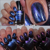 KBShimmer - Nail Polish - I'm Spiraling Multichrome Magnetic