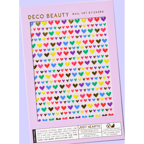 Deco Beauty - Nail Art Stickers - Just Hearts