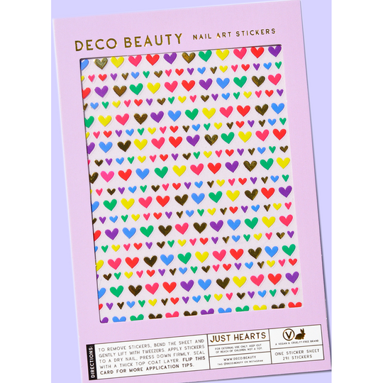 Deco Beauty - Nail Art Stickers - Just Hearts