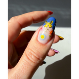 Deco Beauty - Nail Art Stickers - Jardín Estelar
