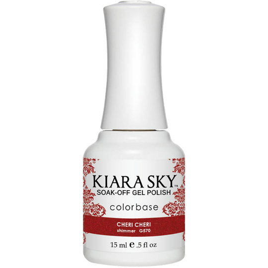 Kiara Sky - Gel Polish - Cheri Cheri 0.5 oz - #G570