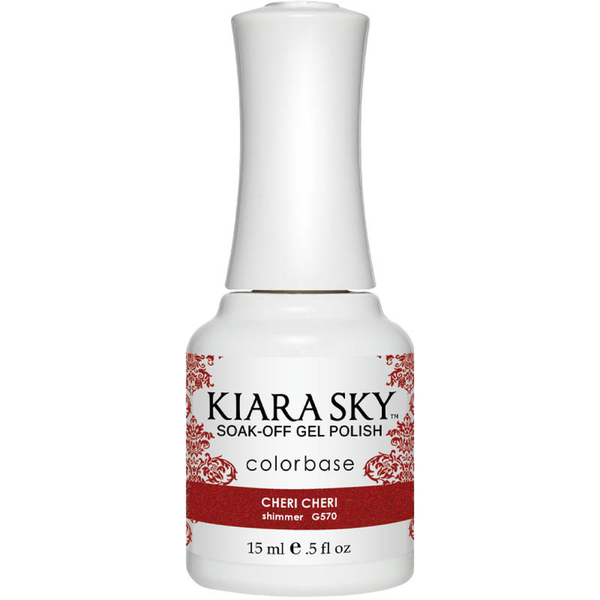 Kiara Sky - Gel Polish - Cheri Cheri 0.5 oz - #G570