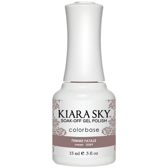 Kiara Sky - Gel Polish - Femme Fatale 0.5 oz - #G569