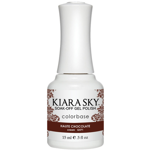 Kiara Sky - Gel Polish - Haute Chocolate 0.5 oz - #G571