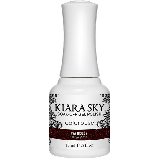 Kiara Sky - Gel Polish - I'm Bossy 0.5 oz - #G578