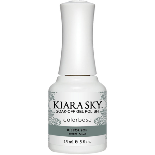 Kiara Sky - Gel Polish - Ice For You 0.5 oz - #G602