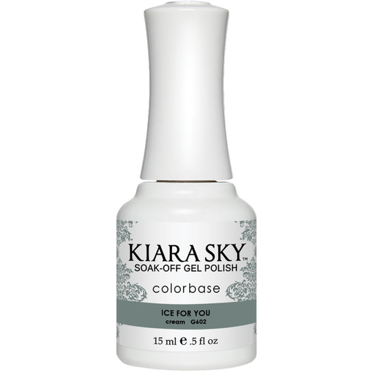 Kiara Sky - Gel Polish - Ice For You 0.5 oz - #G602