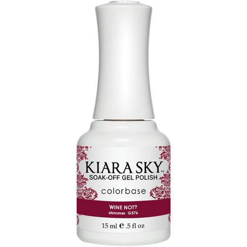 Kiara Sky - Gel Polish - Wine Not? 0.5 oz - #G576