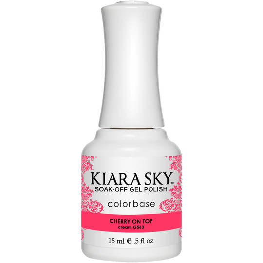 Kiara Sky - Gel Polish - Cherry On Top 0.5 oz - #G563