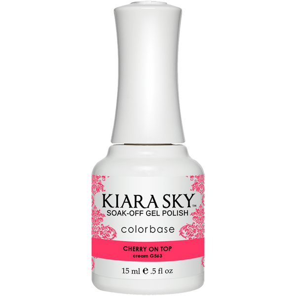 Kiara Sky - Gel Polish - Cherry On Top 0.5 oz - #G563