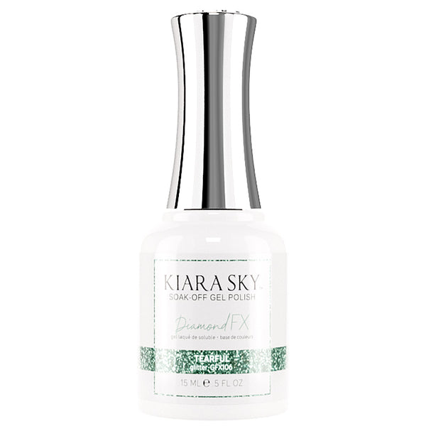 Kiara Sky - Gel Polish - Tearful Glitter 0.5 oz - #GFX106