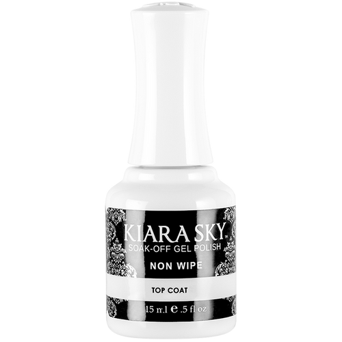 Kiara Sky - Gel Polish - Non Wipe Top Coat 0.5 oz - #GNWTOP01