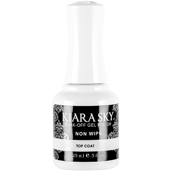 Kiara Sky - Gel Polish - Non Wipe Top Coat 0.5 oz - #GNWTOP01