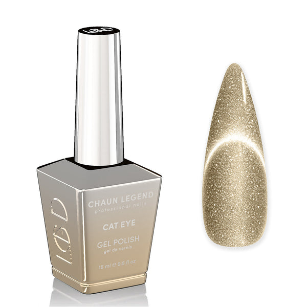 Chaun Legend - Gel Polish - Cat Eye Gold Spotlight