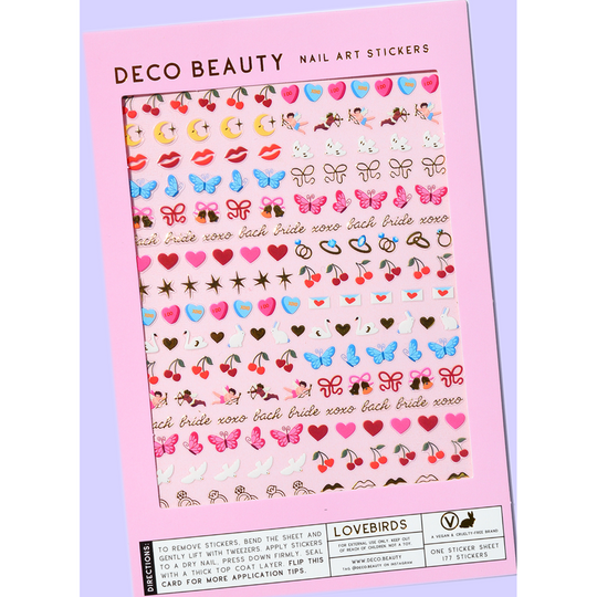 Deco Beauty - Nail Art Stickers - Lovebirds