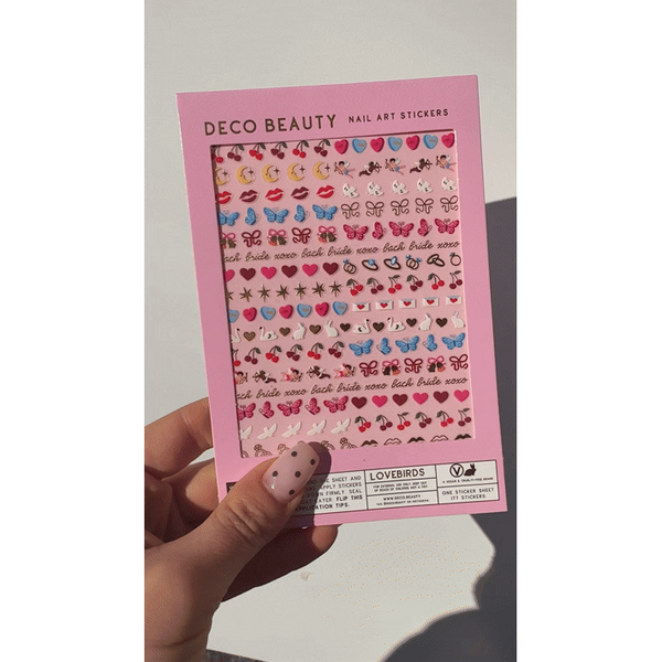 Deco Beauty - Nail Art Stickers - Lovebirds