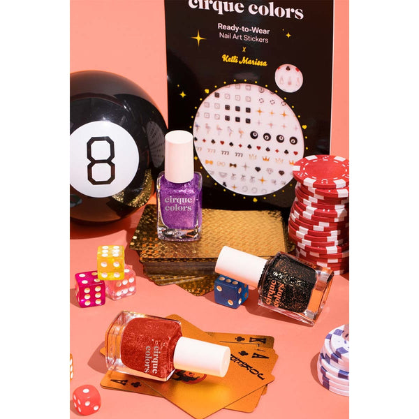 Cirque Colors - Nail Polish - Ready-to-Wear Nail Art Stickers - Kelli Marissa Collection 0.37 oz