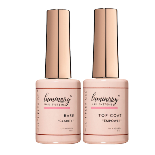Luminary Multi-Flex Gel - Clarity and Empower No Wipe Top Coat