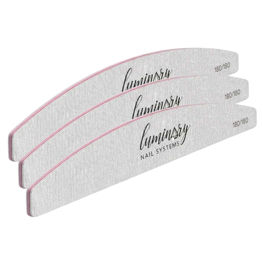 Luminary - Finishing Files - 180 Grit 3 Pack