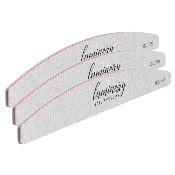 Luminary - Finishing Files - 180 Grit 3 Pack 