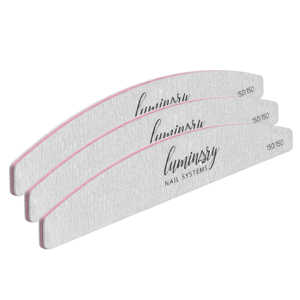 Luminary - Finishing Files - 150 Grit 3 Pack 