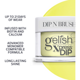 Gelish Xpress Dip - Lemon Drop Lush 1.5 oz - #1620599