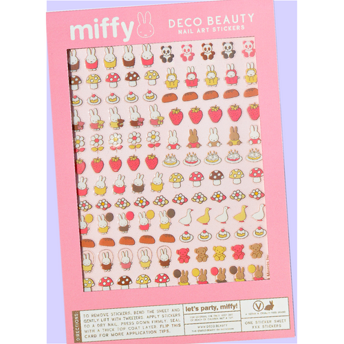 Deco Beauty - Nail Art Stickers - Let's Party, Miffy!