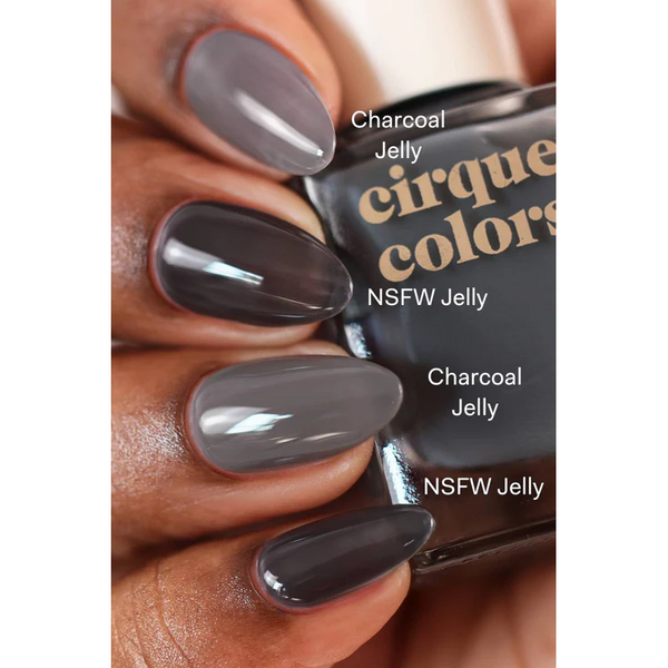 Cirque Colors - Nail Polish - Charcoal Jelly 0.37 oz