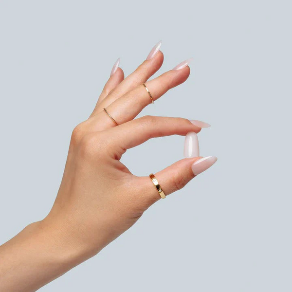 Apres - neutrals gel-x tips - mia sculpted coffin long (150 pcs)