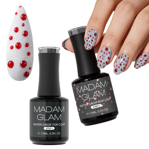 MDGMGL-3D WATER DROP RED SET