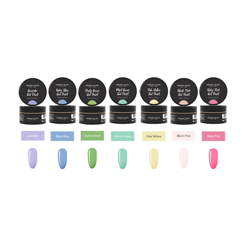 Madam Glam - Pastel Art Gel Paints Bundle