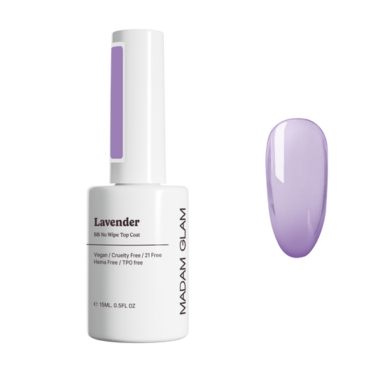 Madam Glam - BB Gel - Lavender BB No Wipe Top Coat