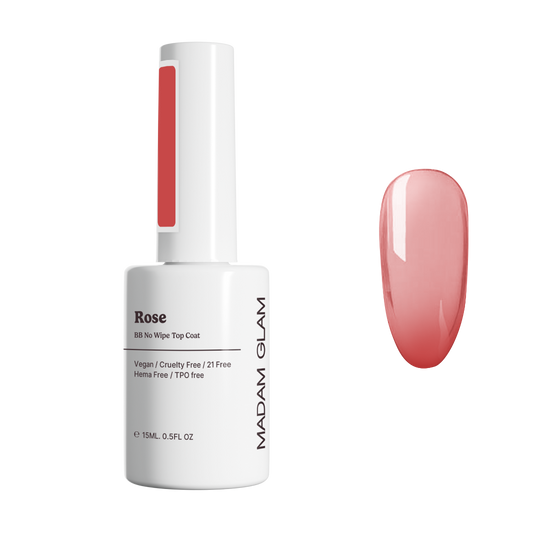 Madam Glam - BB Gel - Rose BB No Wipe Top Coat