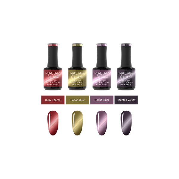 Madam Glam - Gel Polish - Moonlit Spell - Cat Eye Bundle
