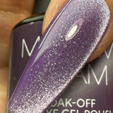 Madam Glam - Cat-Eye Gel Polish - Pom Pom Plum