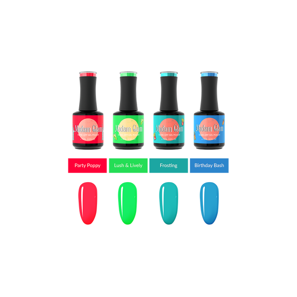Madam Glam - Gel Polish - Summer Rush Creme Bundle